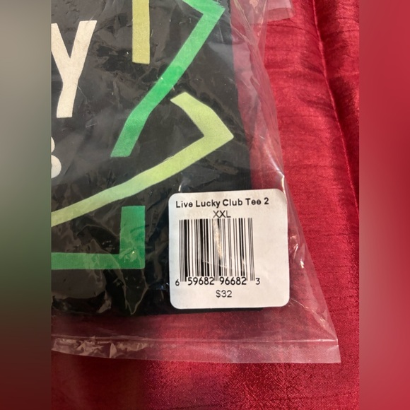 2XL Men’s Live Lucky Golf Tshirt - Picture 6 of 6